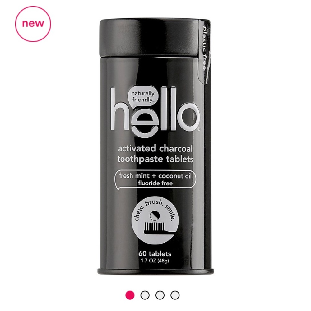 Hello Charcoal Toothpaste Tablets